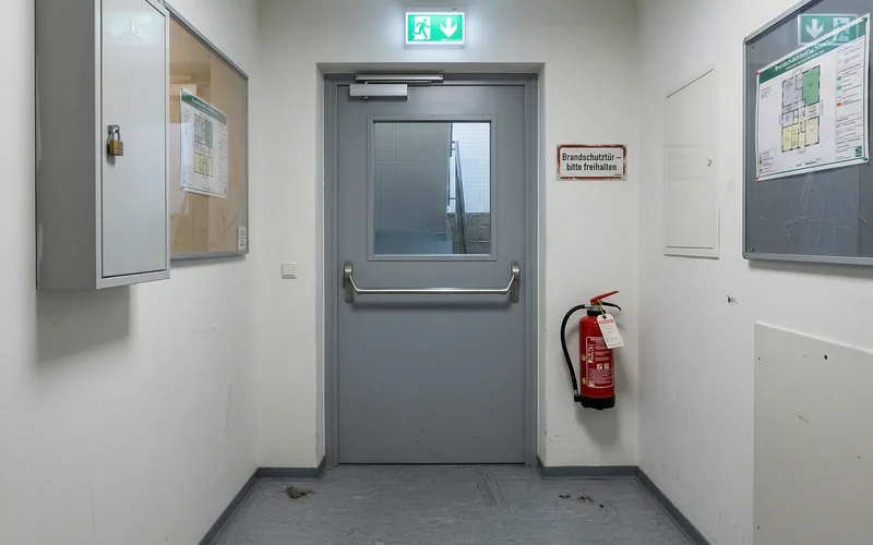 Brandschutzfenster und Brandschutztüren